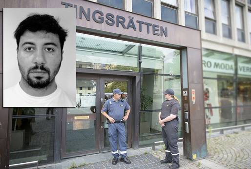 Sodertalje, Bilbrand, Södertäljenätverket, Gangsterrättegången, Vittne